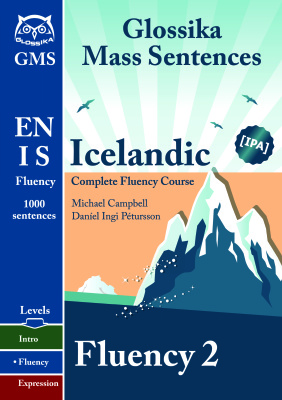 کتاب مکالمه ایسلندی Glossika Icelandic Fluency 1