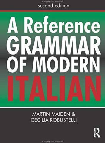 کتاب ایتالیایی A Reference Grammar of Modern Italian