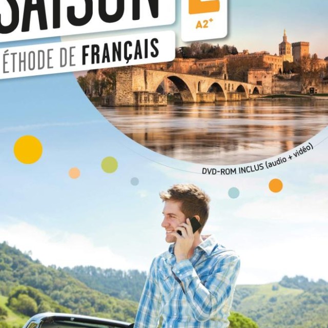 خرید کتاب فرانسه سزون Saison 2 + Cahier + CD audio + DVD