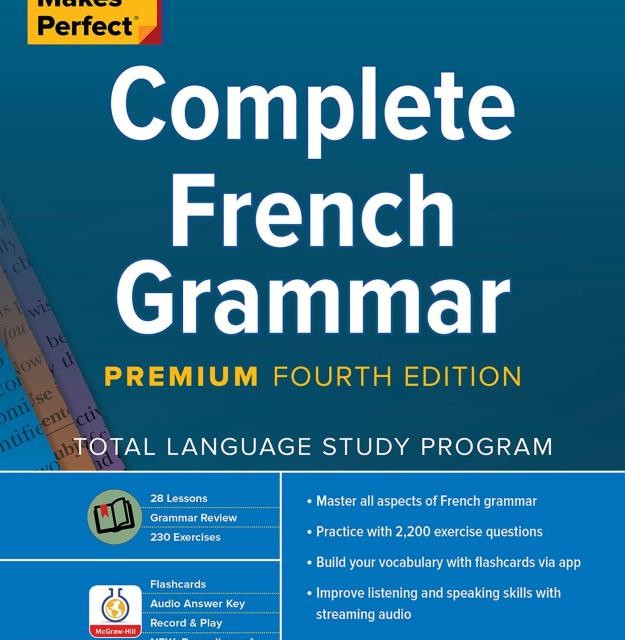 کتاب گرامر فرانسه کامپلیت فرنچ گرامر Practice Makes Perfect Complete French Grammar