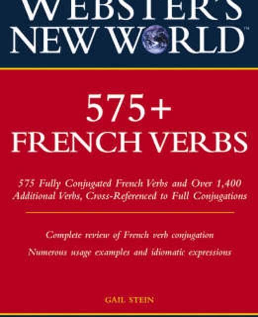 کتاب افعال فرانسه Webster's New World 575+ French Verbs