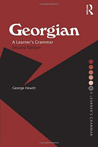 کتاب آموزش زبان گرجی Georgian A Learner's Grammar