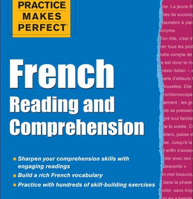 کتاب ریدینگ و درک مطلب فرانسه Practice Makes Perfect French Reading and Comprehension
