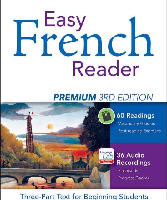 خرید کتاب ریدینگ فرانسه Easy French Reader Third Edition