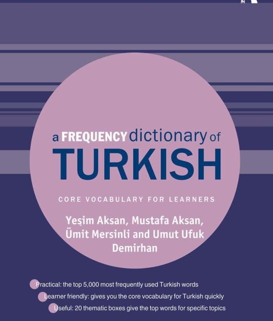 خرید کتاب لغات پرکاربرد ترکی استانبولی A Frequency Dictionary of Turkish