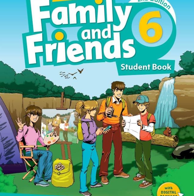 کتاب امریکن فمیلی اند فرندز شش American Family and Friends 2nd 6 SB+WB+CD+DVD