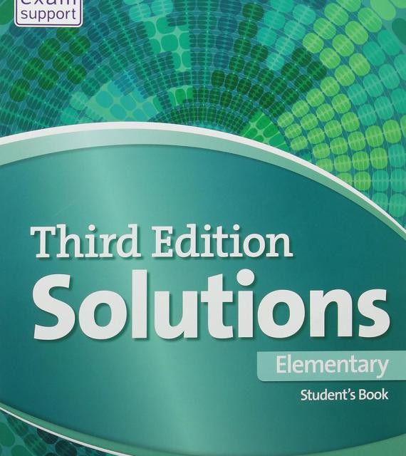 کتاب سو لوشن المنتری ویرایش سوم Solutions 3rd Elementary SB+WB+DVD