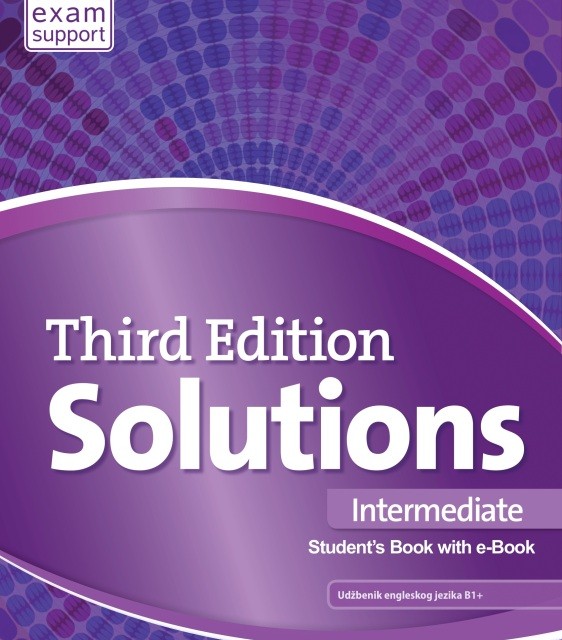 کتاب سو لوشن اینترمدیت ویرایش سوم Solutions 3rd Intermediate SB+WB+DVD
