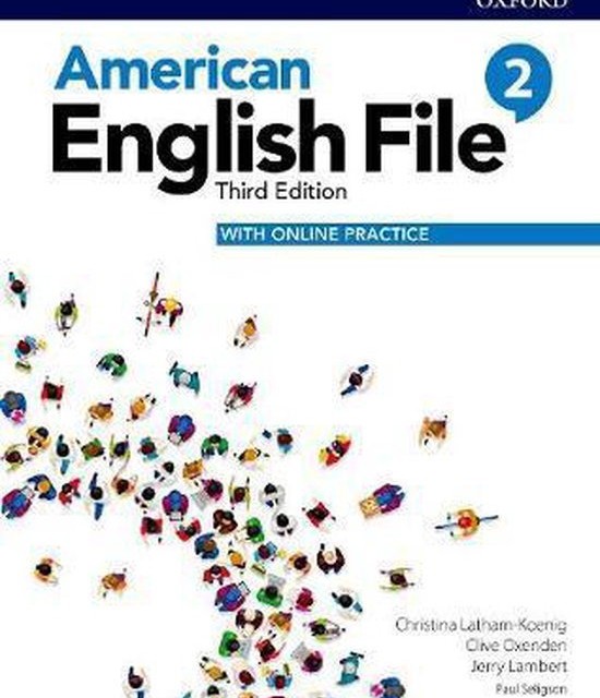کتاب امریکن انگلیش فایل دو ویرایش سوم American English File 3rd 2 SB+WB+DVD