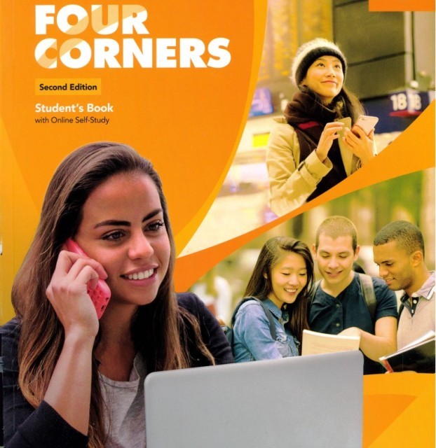 خرید کتاب انگلیسی فور کرنرز Four Corners 2nd 1 SB+WB+DVD