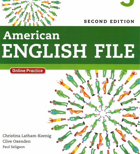 کتاب امریکن انگلیش فایل سه American English File 2nd 3 SB+WB+2CD+DVD
