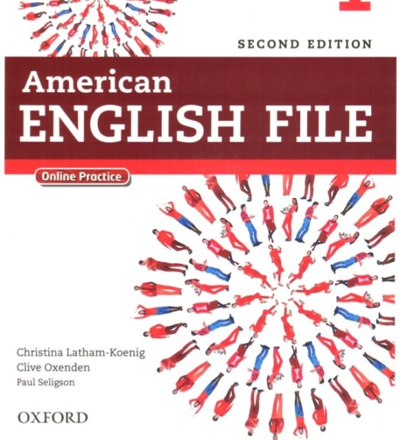 کتاب امریکن انگلیش فایل یک American English File 2nd 1 SB+WB+DVD