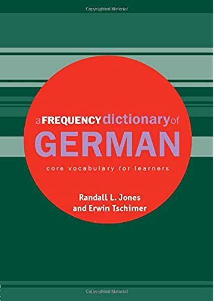 کتاب لغات پرکاربرد آلمانی A Frequency Dictionary of German