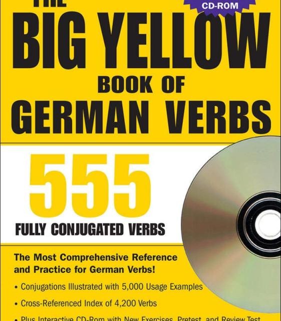 کتاب آموزش افعال آلمانی The Big Yellow Book of German Verbs