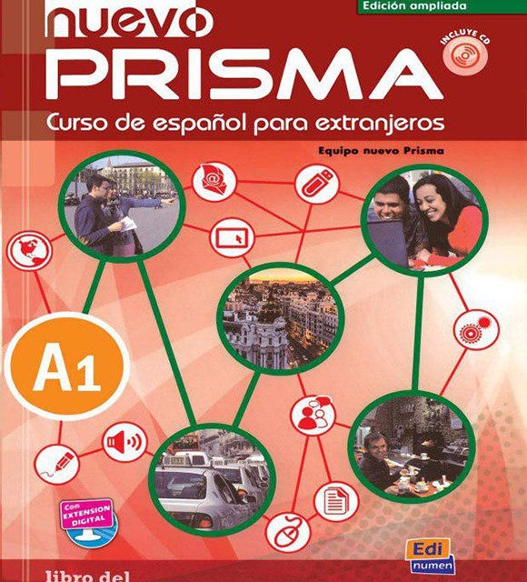 کتاب آموزش اسپانیایی پریسما Nuevo Prisma A1