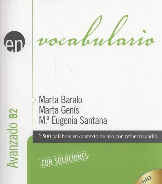 کتاب لغات پیشرفته اسپانیایی Vocabulario Nivel avanzado B2