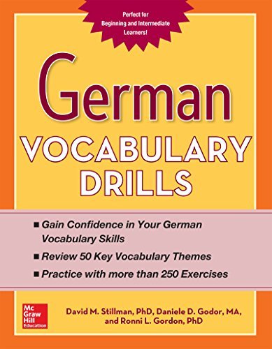 کتاب لغات آلمانی German Vocabulary Drills