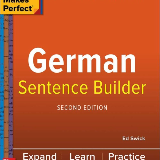 کتاب آلمانی Practice Makes Perfect German Sentence Builder