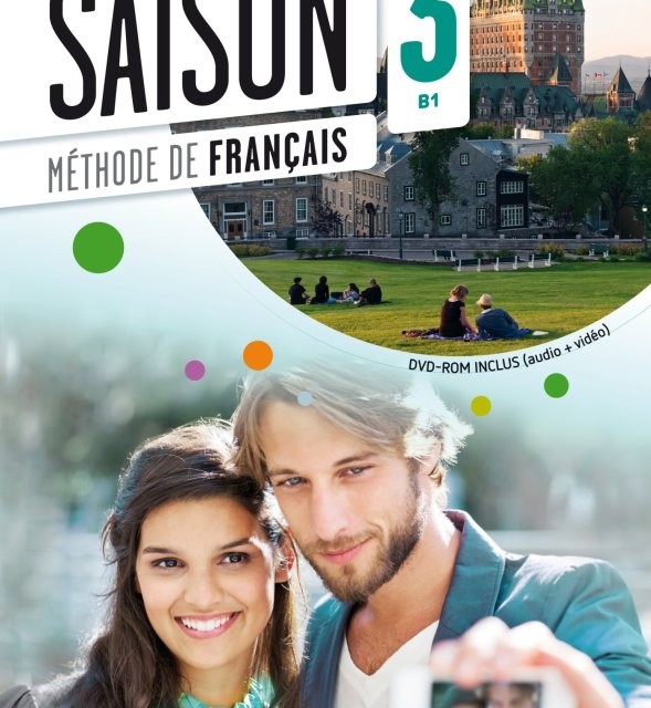 کتاب فرانسه سزون سه Saison 3 + Cahier + CD audio + DVD