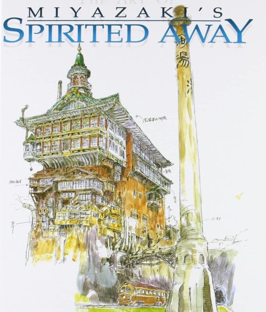 کتاب تصویری آرت بوک شهر اشباح The Art of Spirited Away