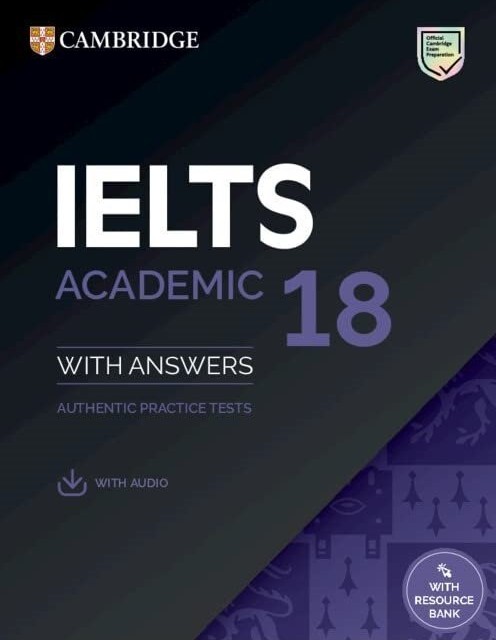 کتاب زبان کمبریج انگلیش آیلتس 18 آکادمیک ترینینگ IELTS Cambridge 18 Academic