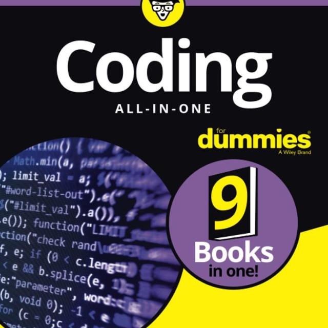 خرید کتاب Coding All in One For Dummies کتاب کدنویسی به زبان آدمیزاد