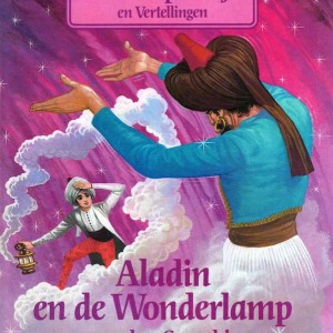 کتاب داستان هلندی تصویری علاءالدین و چراغ جادو Aladin en de Wonderlamp