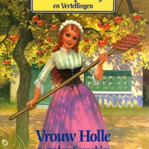 کتاب داستان هلندی تصویری بانوی زمستان Vrouw Holle
