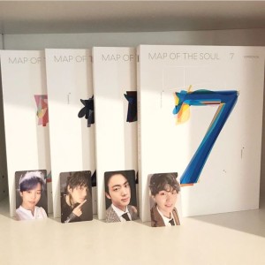 ست کامل آلبوم BTS Map of the Soul 7 (نقشه روح: 7) از بی تی اس