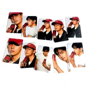 ست فوتوکارت تهیونگ بی تی اس برای کوکاکولا | BTS Taehyung V