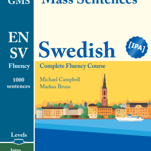 کتاب جملات سوئدی Glossika Mass Sentences Swedish Fluency 2