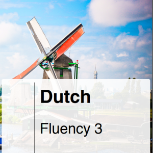 کتاب جملات هلندی Glossika Mass Sentences Dutch Fluency 3