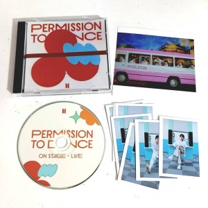 آلبوم Permission to Dance بی تی اس BTS | ورژن نارنجی