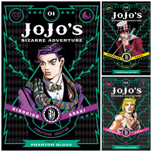 مانگا جوجو پارت یک JoJo's Bizarre Adventure Part 1 Phantom Blood زبان انگلیسی