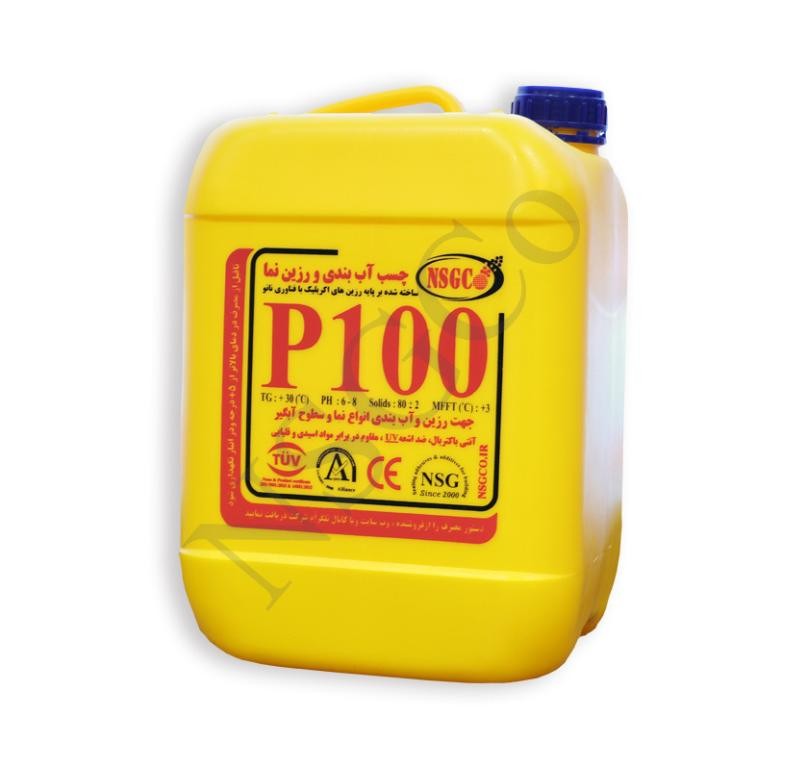 رزین نانو انواع سطوح و نما P100 (رزین چوب، آجر، سنگ و نما)