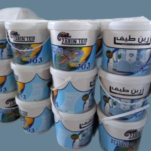 رنگ اکریلیک ضد آب فضای داخلی زرین طیف