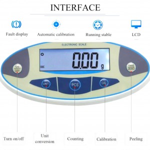 ترازوی دیجیتال ۰/۰۰۱ Electronic Scale