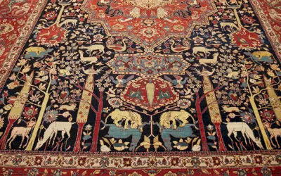 تفسیر الگوهای فرش ایرانی