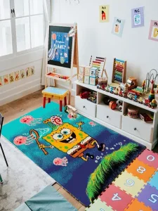 فرش ماشینی اتاق کودک طرح زوتوپیا 500 شانه