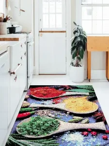 فرش آشپزخانه طرح ادویه جات 2