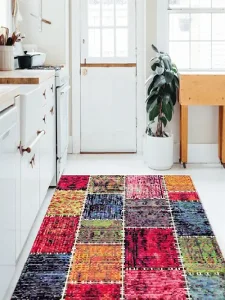 فرش آشپزخانه طرح دانه انار