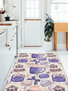 فرش آشپزخانه طرح پاییزی 3