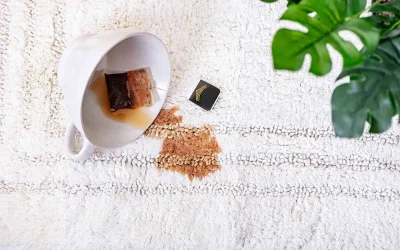 5 روش از بین بردن لکه چای از روی فرش