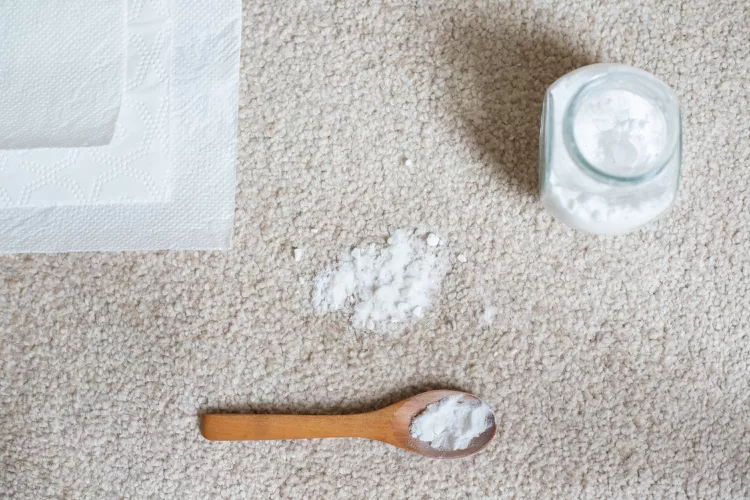 نحوه تمیز کردن و خوشبو کردن فرش با جوش شیرین 11