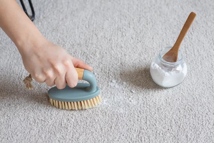 نحوه تمیز کردن و خوشبو کردن فرش با جوش شیرین 6
