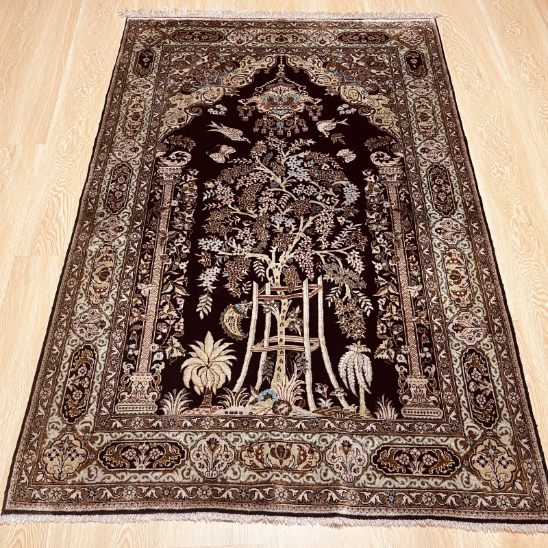 ذرع نیم تمام ابریشم قم