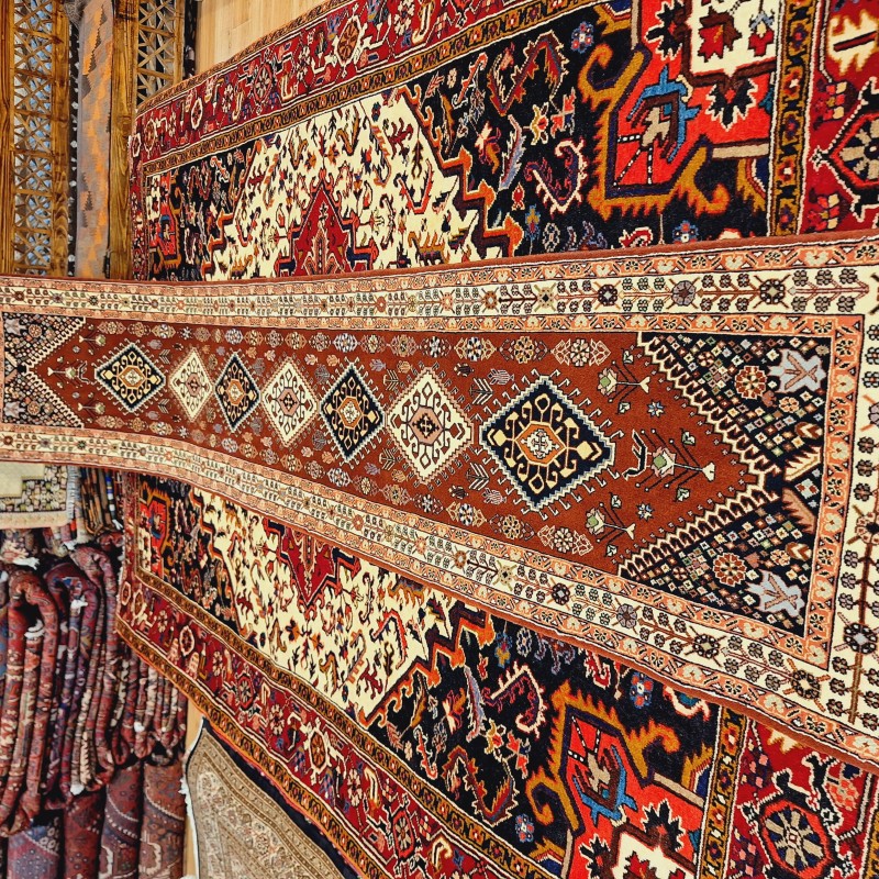 کناره آکبند دستباف قشقایی