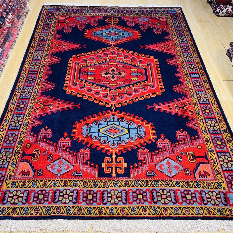 فرش ۶ متری ویست سورمه ای