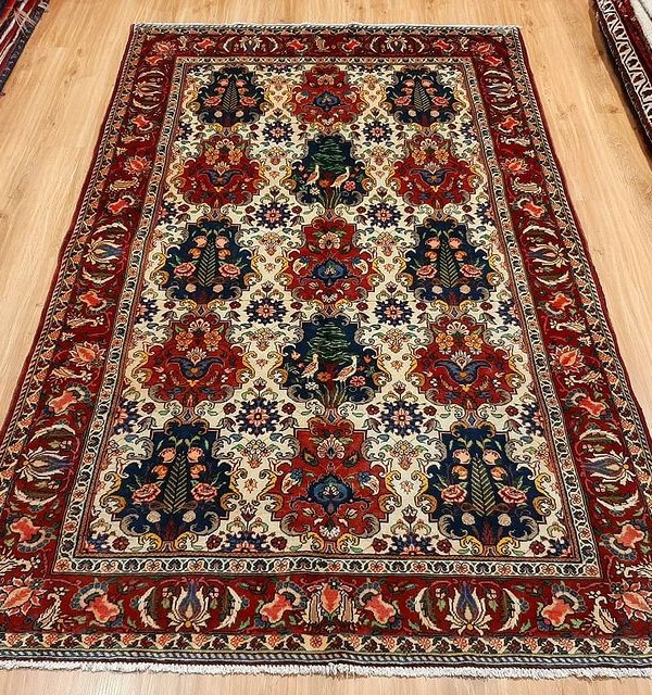 فرش دستبافت بختیاری_ابعاد:230*163
