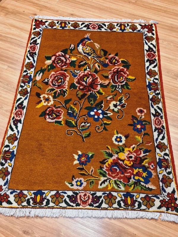 فرش دستبافت بختیاری_ابعاد:145*100